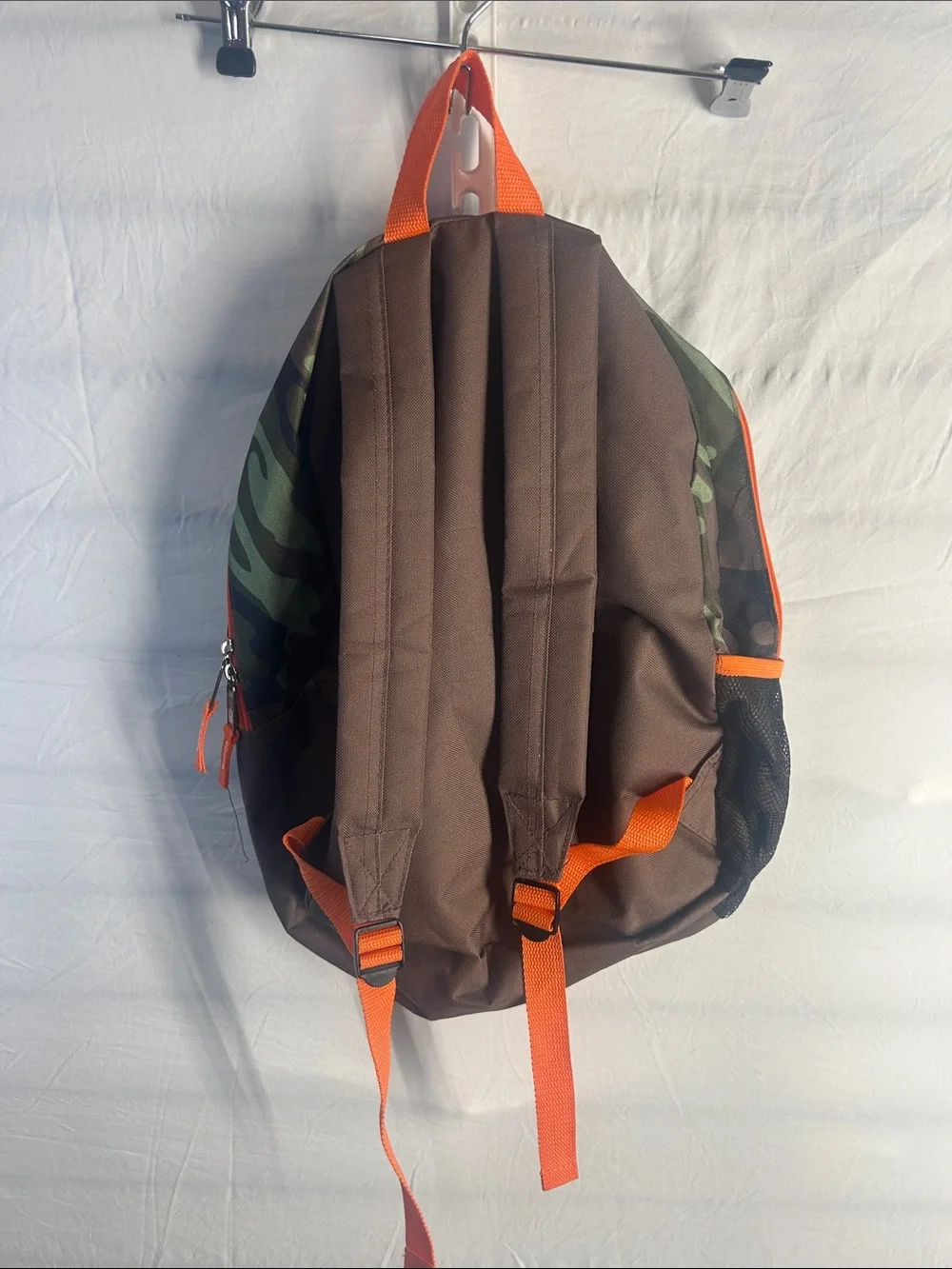 Prosport Camo Backpack in Green and Orange